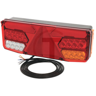 GRANIT Achterlicht LED 350 x 131 x 18 mm, 12 / 24 V, rechts