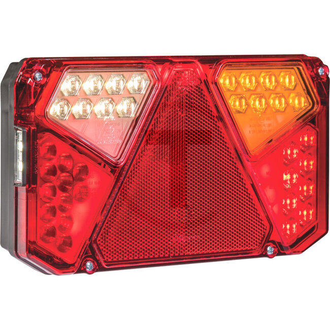 GRANIT LED rear light Right - Dimensions W x H x D: 242 x 134 x 37 mm - 1016/IP68*