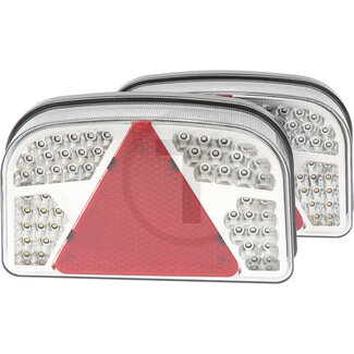 GRANIT LED achterlicht set 244 x 148 x 48 mm, 12 V - 2 stuks