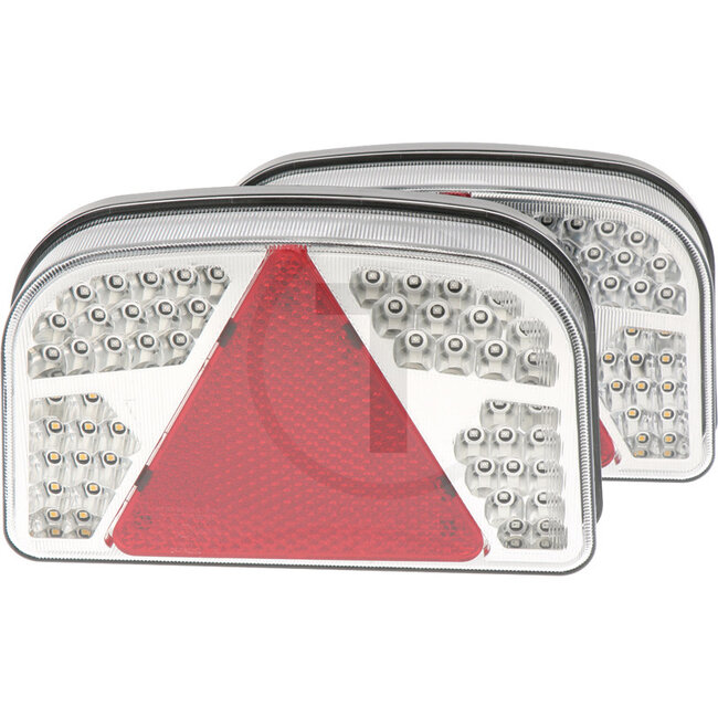 GRANIT LED achterlichten set, 2 stuks - 70799194 | Afmetingen B x H x D: 244 x 148 x 48 mm | Lichtfunctie: Achterlicht / remlicht / knipperlicht / achteruitrijlicht / mistachterlicht / kentekenplaatverlichting / reflector | Lamp: LED | Inclusief lamp: ja | Monta