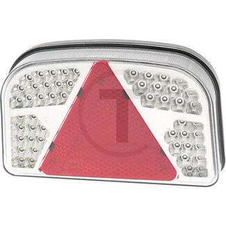 GRANIT LED rear light Right - Dimensions W x H x D: 244 x 148 x 48 mm