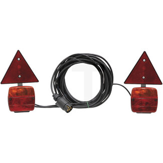 GRANIT Verlichtingsset achterlicht/remlicht/knipperlicht 155 x 245 x 60 mm