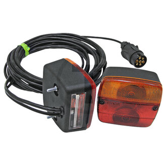 GRANIT Verlichtingsset achterlicht / remlicht / knipperlicht, kabel 12,50 m
