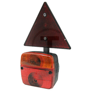 GRANIT Rear light - Dimensions W x H x D: 155 x 245 x 60 mm