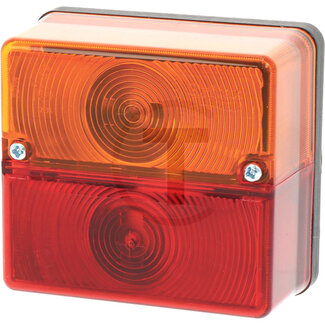 GRANIT Rear light - Dimensions W x H x D: 105 x 97 x 52 mm