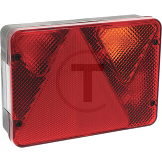 GRANIT Rear light - Dimensions W x H x D: 188 x 135 x 51 mm