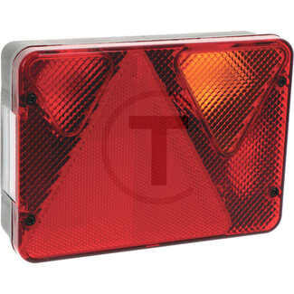 GRANIT Rear light - Dimensions W x H x D: 188 x 135 x 51 mm