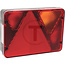 GRANIT Achterlicht rechts met kentekenverlichting 12 V, 188 x 135 x 51 mm | RL.84.140