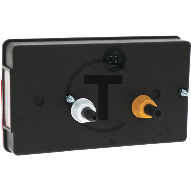 GRANIT Achterlicht links 12 V, 217 x 138 x 52 mm, 6-polige stekker hoekig | FP.88.117