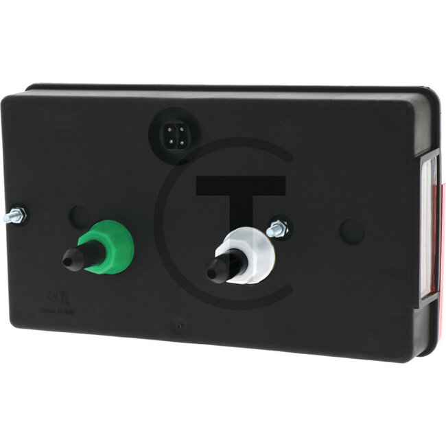 Achterlicht rechts 12 V, 217 x 138 x 52 mm, 6-polige stekker, C5W | FP.88.137