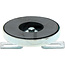 GRANIT Magnet single Ø 76,0 mm, steel cover and universal bracket, galvanized | 43828