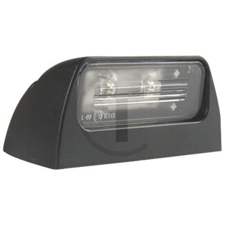 GRANIT LED kentekenverlichting 24 V, gatafstand 70 mm, 100 x 45 x 55 mm