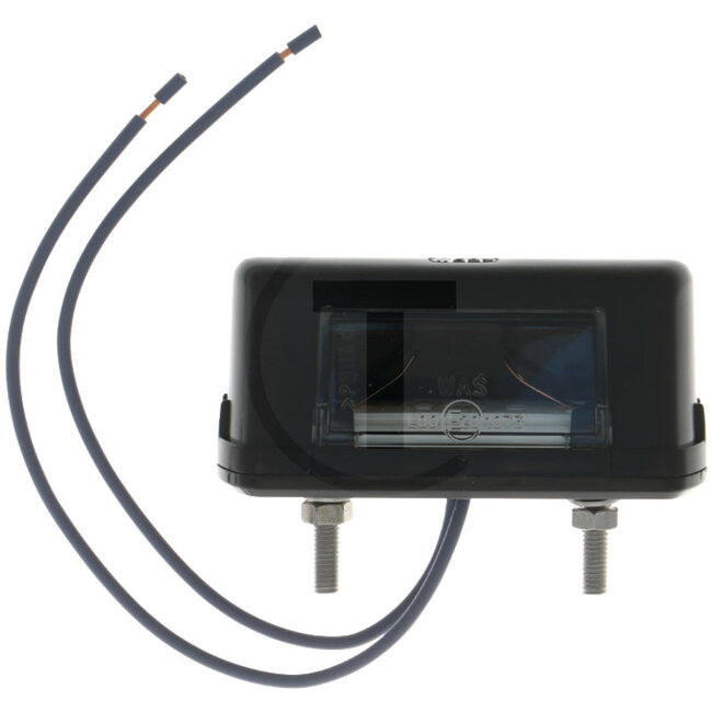 GRANIT Kentekenverlichting 12 / 24 V, gatafstand 45 mm, kabel 0,75 mm² | 0500155, 343/MB28201102