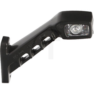 GRANIT LED contourverlichting 12 / 24 V, 187 x 165 x 37 mm, rechts