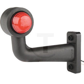 GRANIT Omtrekverlichting links LED, 12 / 24 V, rood, wit, 180,5 x 158,5 mm
