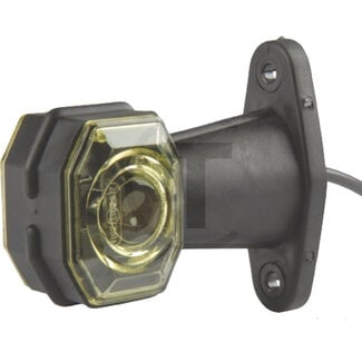 GRANIT Omtrekverlichting links / rechts LED, 24 V, rood, wit, 66 x 116 mm