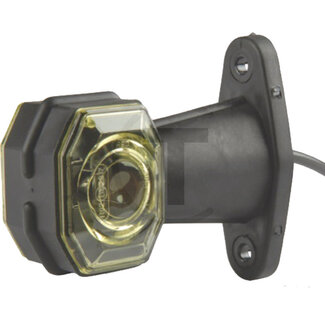 GRANIT Umrissleuchte links / rechts LED, 24 V, rot, weiß, 66 x 116 mm