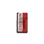 Vignal Lens rood, wit rechthoekig 96 x 39,5 x 37,8 mm
