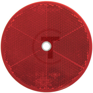 GRANIT Reflector rond rood, Ø 84 mm, boring Ø 6,0 mm