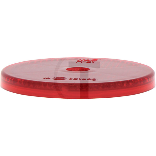 GRANIT Reflector red Ø 61 mm, bore Ø 5,2 mm, screwed | 300003000, 170165, P040.06, 843, 20.20.06