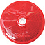 GRANIT Reflector red Ø 61 mm, bore Ø 5,2 mm, screwed | 300003000, 170165, P040.06, 843, 20.20.06