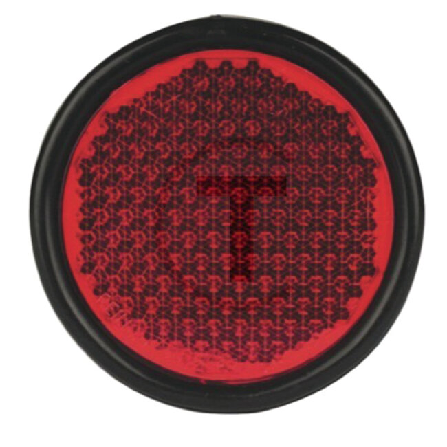 GRANIT Reflector - 50778623017 | Kleur: rood | Borings-Ø: 5,0 mm | Totaal-Ø: 114 mm | Extra informatie: Met pen