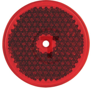 GRANIT Reflector - Colour: Red, Hole Ø: 6.0 mm, Total Ø: 82 mm