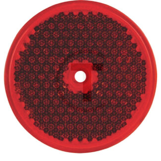 GRANIT Reflector - Kleur: rood, Borings-Ø: 6,0 mm, Totaal-Ø: 82 mm