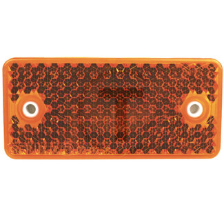 GRANIT Reflector rectangular orange, 94 x 44 mm, self-adhesive
