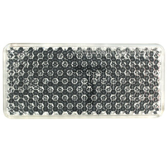 GRANIT Reflector rechthoekig wit 94 x 44 mm, zelfklevende folie