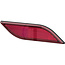 HELLA Reflector achter rechts, 162 x 40 x 12 mm, horizontale bevestiging | 20141