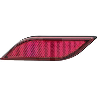 HELLA Reflector achter links, 162 x 40 x 12 mm, horizontale bevestiging