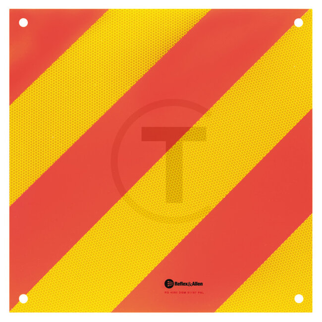 GRANIT Warning sign, Italy land- / forestry 423 x 423 x 1,5 mm aluminum | RALU423/423IT, 4050M