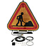 GRANIT Triangular Triflash LED 500 mm class II - Bulb: LED, Bulbs included: Yes