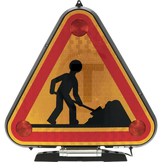 GRANIT Driehoekige Triflash LED 700 mm klasse II - 2070010026, 20.90.L72.200 | Lamp: LED | Inclusief lamp: ja | Lichtfunctie: Flitslamp | Vorm: hoekig / driehoekig