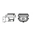 Philips Halogen bulb H11 - Voltage: 24 V, Power: 70 watts, Socket: PGJ19-2 - 24362MLC1