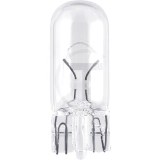 Philips Glass base lamp W5W - 2 pcs - Voltage: 24 V, Power: 5 watts, Socket: W2,1x9,5d