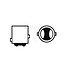 Philips Kogellamp P21/5W standaard 24 V, 21/5 W, BAY15d - 2 stuks | 13499B2