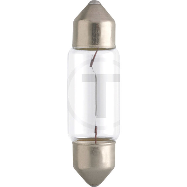 Philips Sofitte C5W, 2 Stück - 44713844B213844B2 | Spannung: 24 V | Leistung: 5 Watt | Sockel: SV8,5 | Leuchtmittel: Soffittenlampe | passend für: Kennzeichenbeleuchtung, Handschuhfachleuchte, Sicherheitsleuchte an der Tür, Türleuchte, Kofferraumleuchte | Typ: St