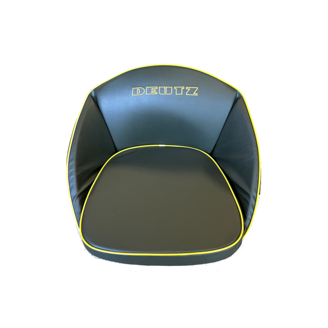 Sitzkissen mit Deutz Schriftzug Rückenlehne 30 cm Deutz 2505, 3005, 4005, 5005, 5505, 6005, 8005, 9005