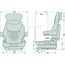 GRAMMER Forklift seat Primo L fabric - 3864331002, 1293488