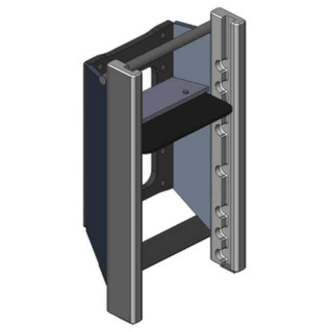 Scharmüller Trekhaakframe 295/25/26 - 2000kg - zwart - IHC 433-933, 440-940 - 77700108050