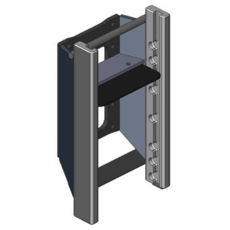 Scharmüller Hitch 00.108.08.0-A02 - 295/25/26 - 60Kn - 1200kg - Schwarz - Steyr Plus Serie;