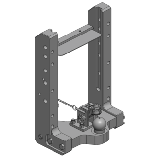 Scharmüller Hitch K80 00.160.81.1-A17 - 390/25/32 - 120,2Kn - 4000kg - JD-grey