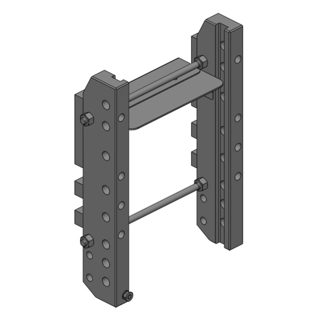 Scharmüller Lagerbock 00.169.00.0-A17 - 390/25/32 - 91,3Kn - 4000kg - JD-Grün - 0.169.00.0-A17, 00.169.00.0-A17