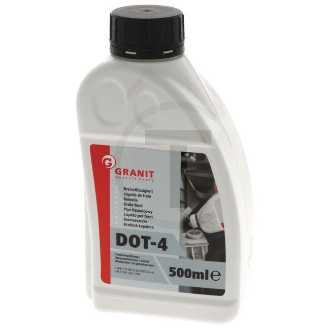 GRANIT Remvloeistof GRANIT remvloeistof DOT 4 - 0,5 liter - 210DOT-4 GEB1/2