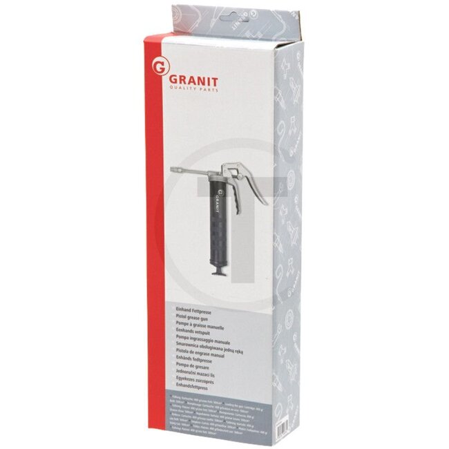 GRANIT Eenhands vetspuit M10 x 1, voor patroon van 400 gram