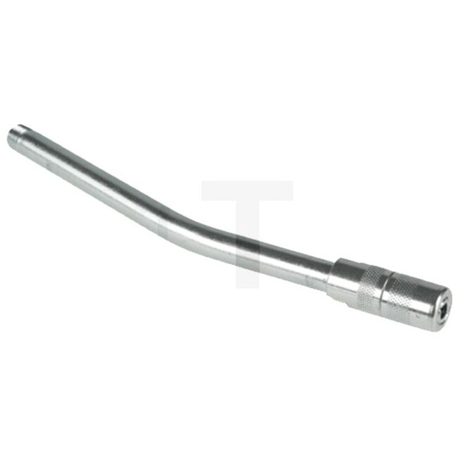 Steel tube with 4-jaw mouthpiece - M10x1 - length 150 mm