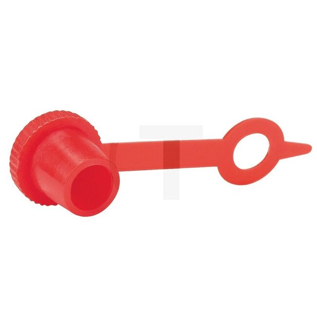 Protective caps for tapered grease nipples - red - 100-pcs - 63905