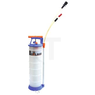 OILBOX Olieafzuigpomp handmatig incl. 3 sondes - 6,5 liter